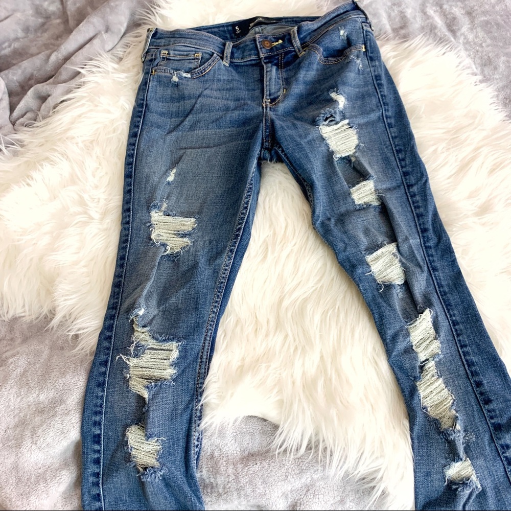 Hollister super skinny jeans
